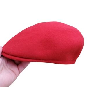 Vibrant Red Men's Beret